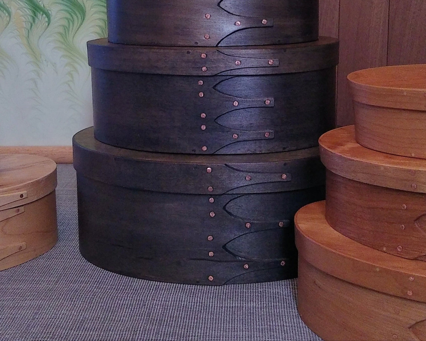 Size #5 Sewing Box with Lift-out Tray and Dividers - Made to Order/Custom - 6 weeks