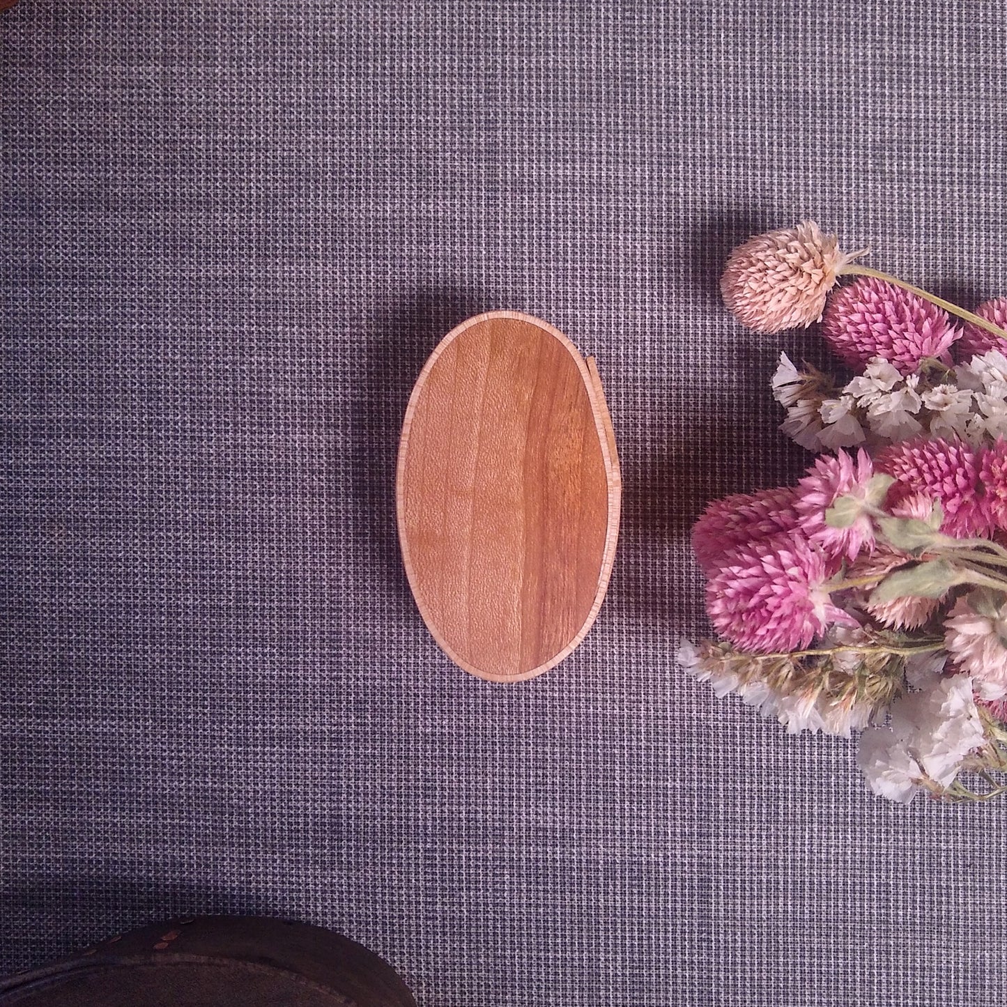 Size #00 Foodsafe Shaker Oval Box - Maple and Cherry - Handmade in Toronto