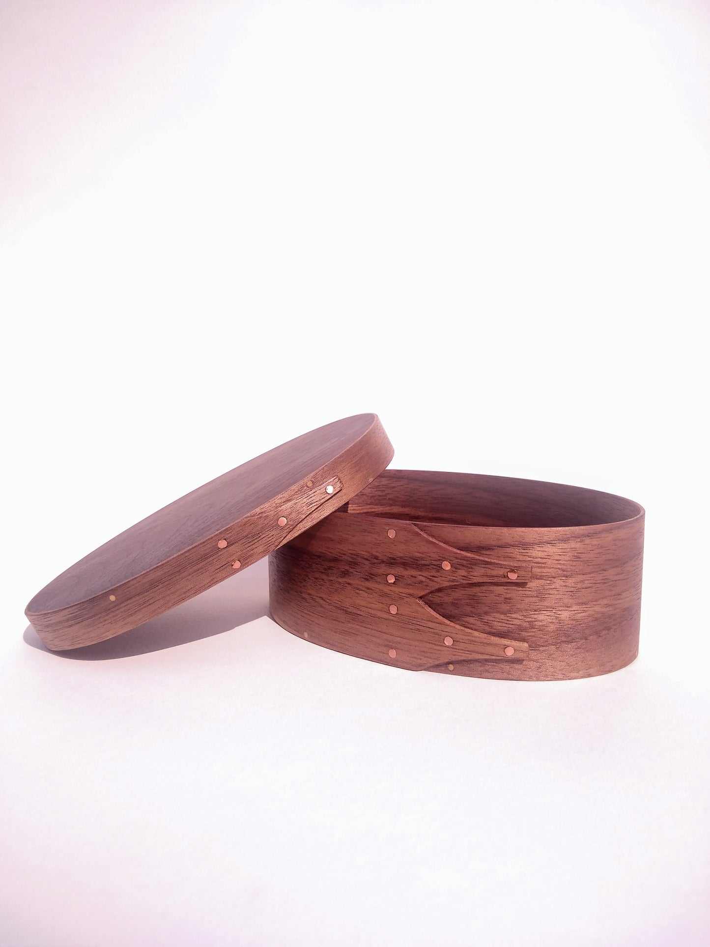 Medium Walnut Jewellery Box - Shaker Box Series