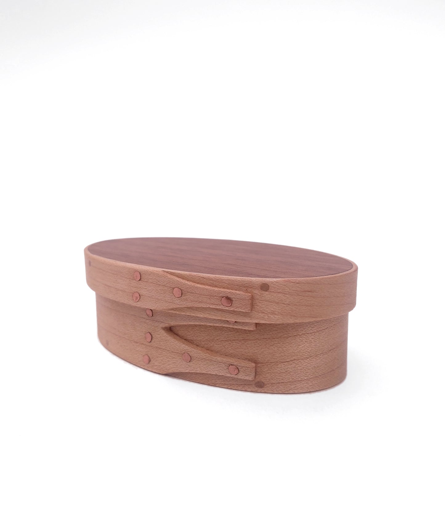 Walnut candy-center minibox - Shaker Box Series