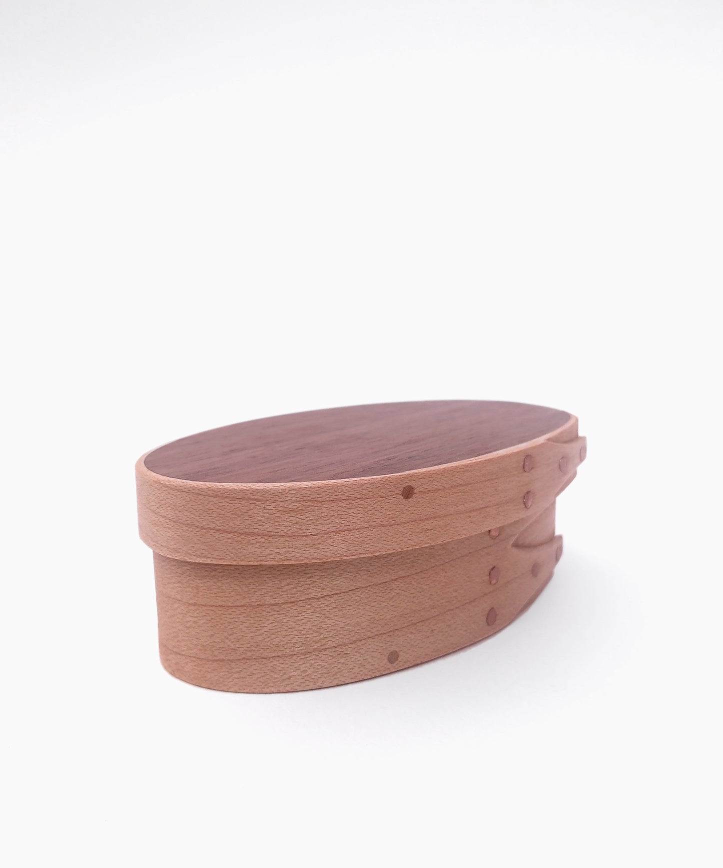 Walnut candy-center minibox - Shaker Box Series