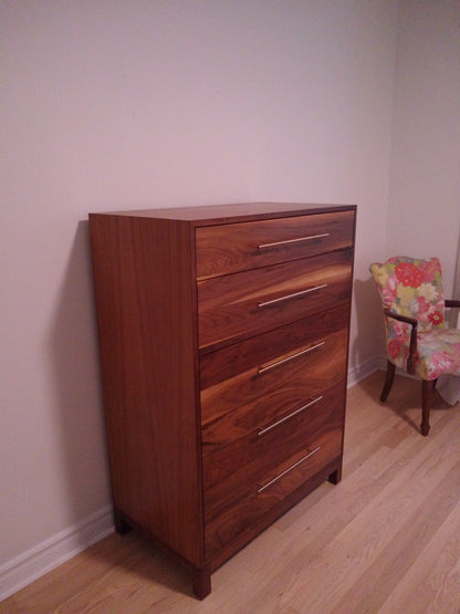 Walnut Chest of Drawers