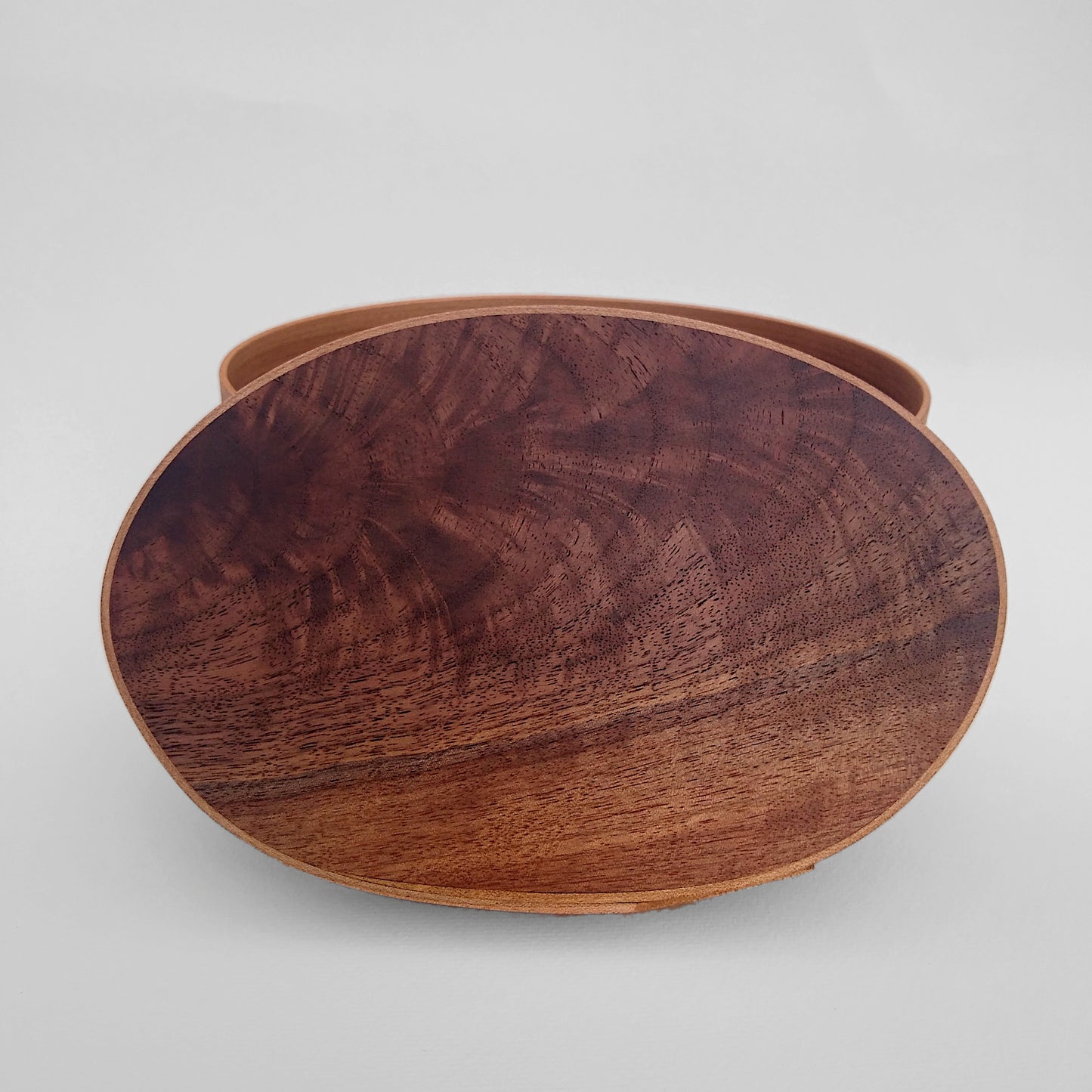 Extra Large Maple and Walnut Keepsake Box - Shaker Box Series