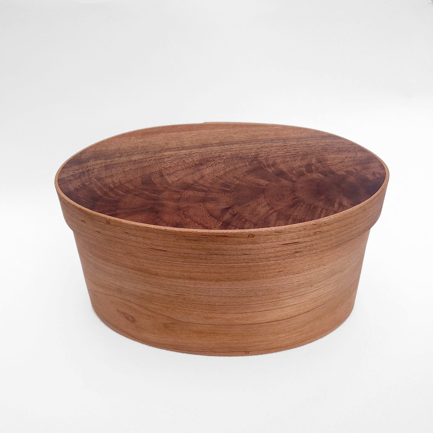 Extra Large Maple and Walnut Keepsake Box - Shaker Box Series