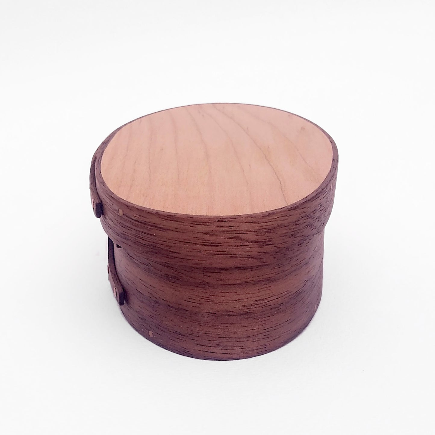 Small Walnut and Maple Shaker Box, Size #1