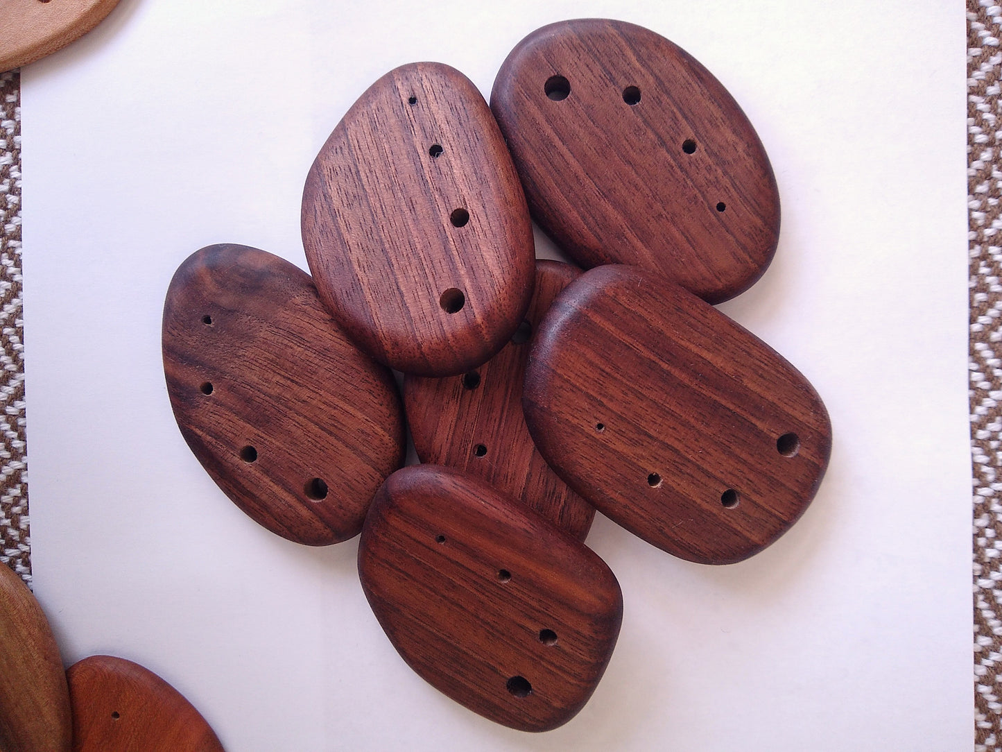 Chunky "Worry Stone" Herb Stripper