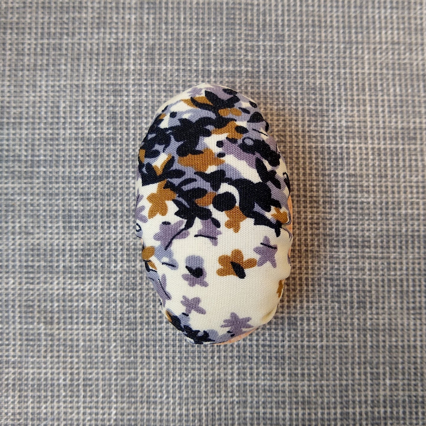 Shaker Box Pincushion - Blue Floral Pattern